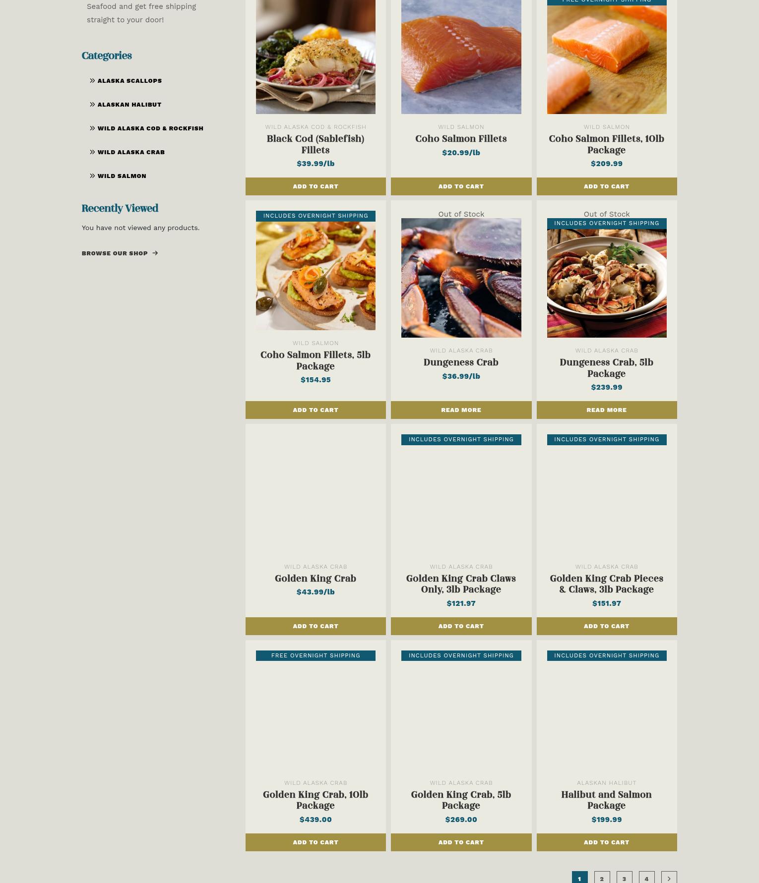 Captain Jack's Seafood Locker Menu