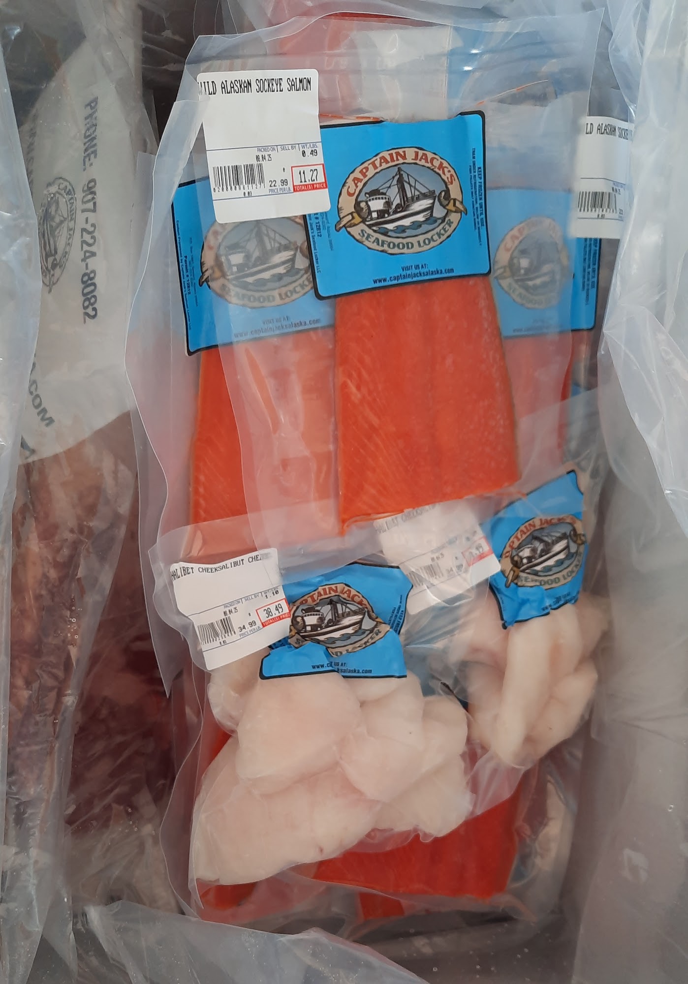 Captain Jack's Seafood Locker Menu