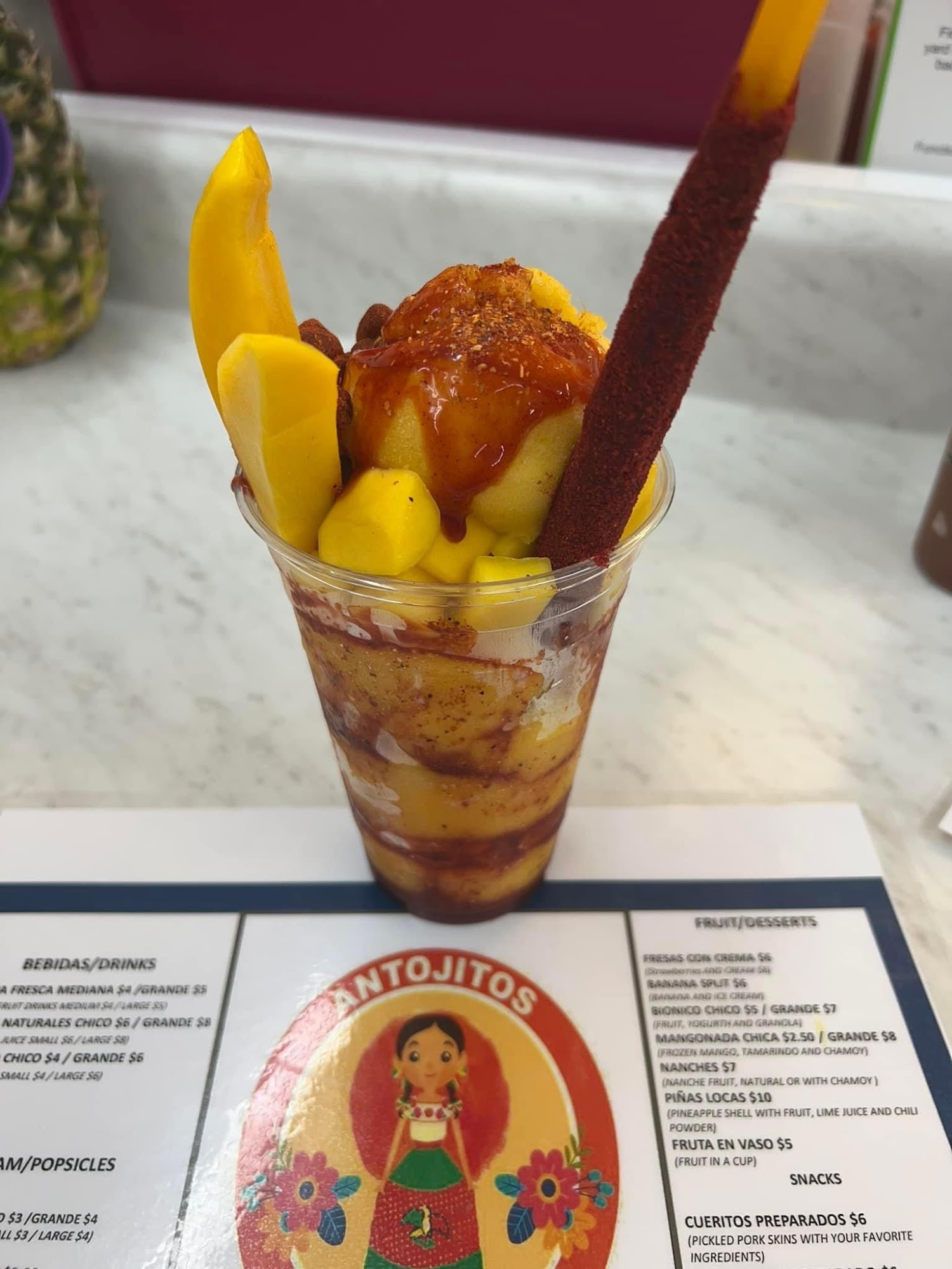 Antojitos La Poblana Menu