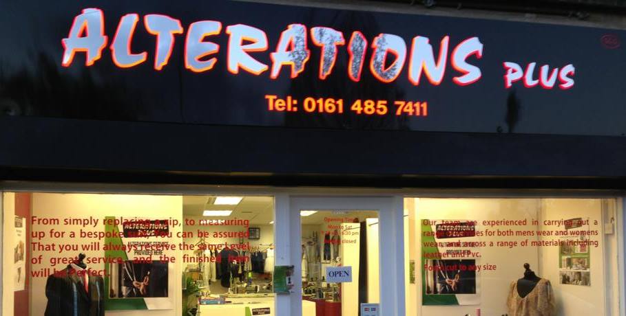 Alterations Plus (Appointment & Mask Required) * Closed for Lunch 12p-1pm