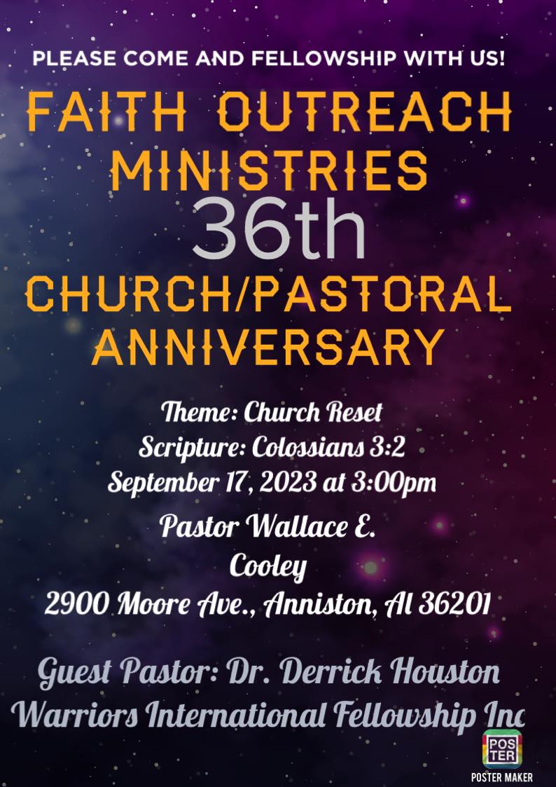 Faith Outreach Ministries Anniston