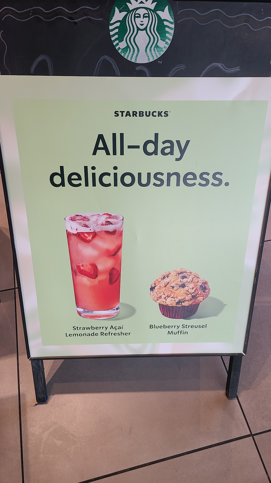 Starbucks Menu
