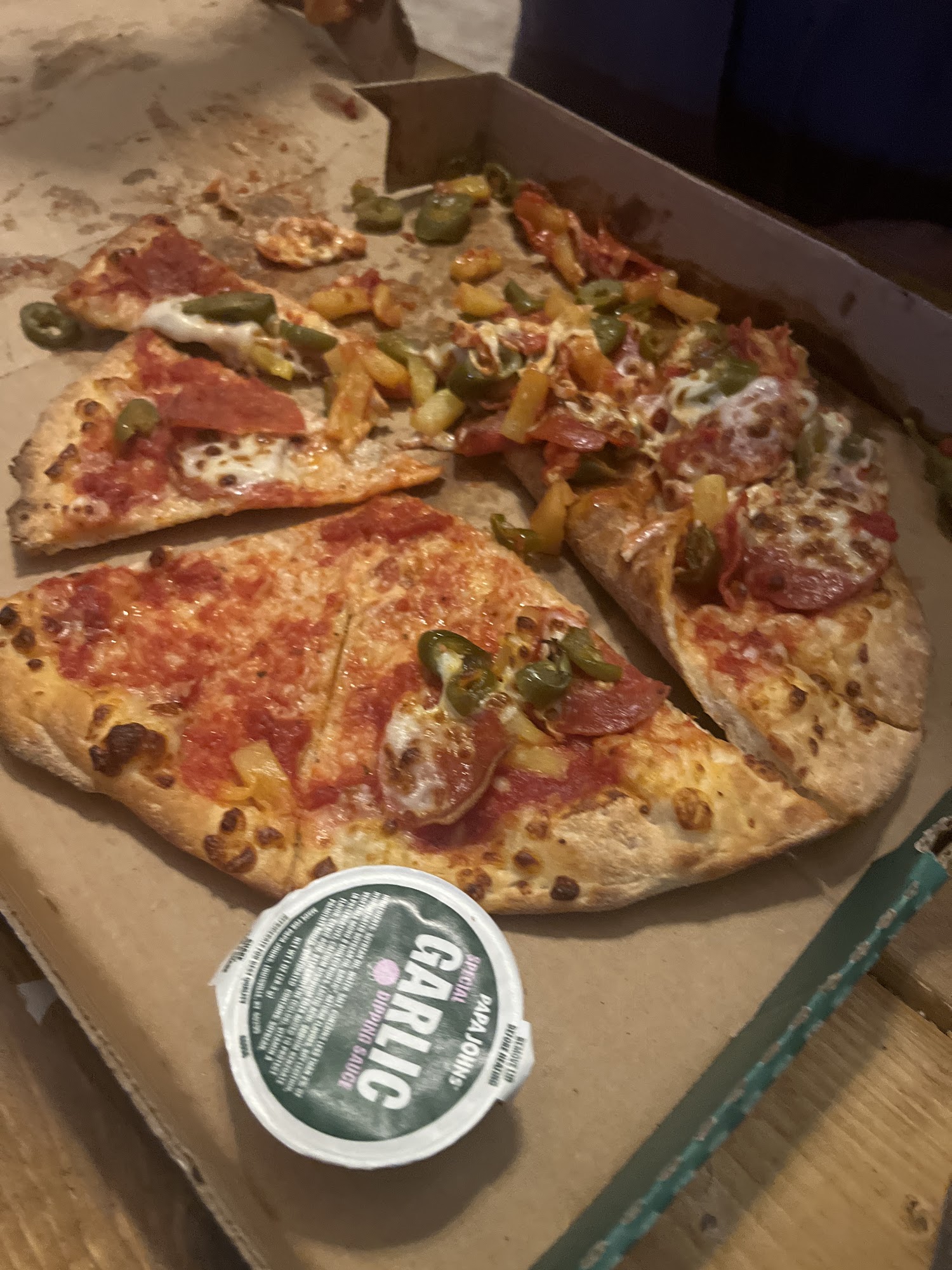 Papa Johns Pizza Menu