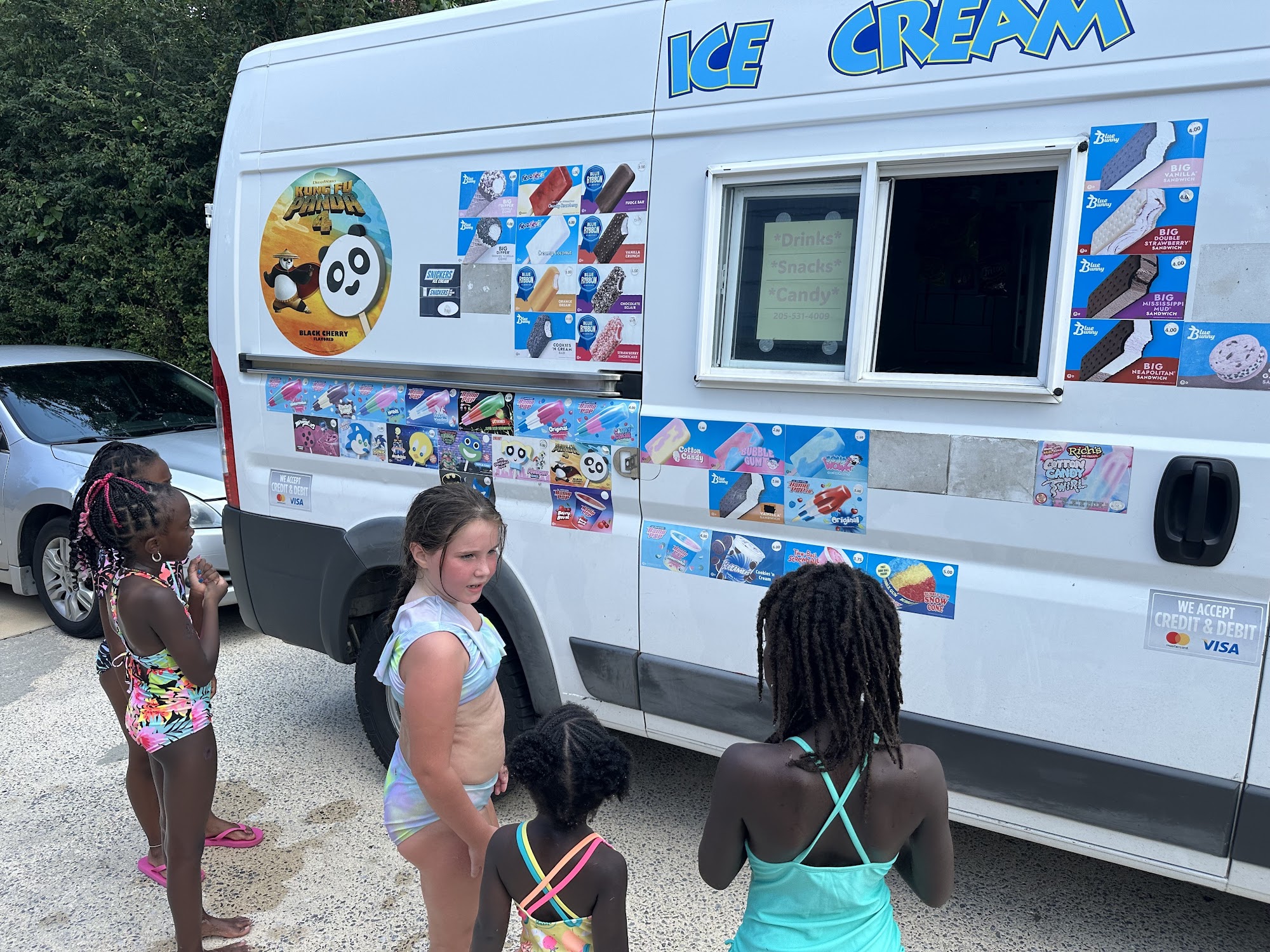 Mario's Ice Cream Menu