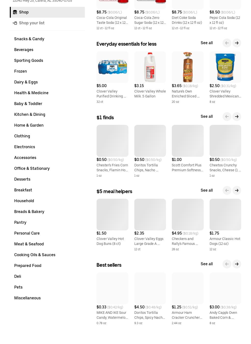 Cafe Of Love Southwest Supermarket Menu