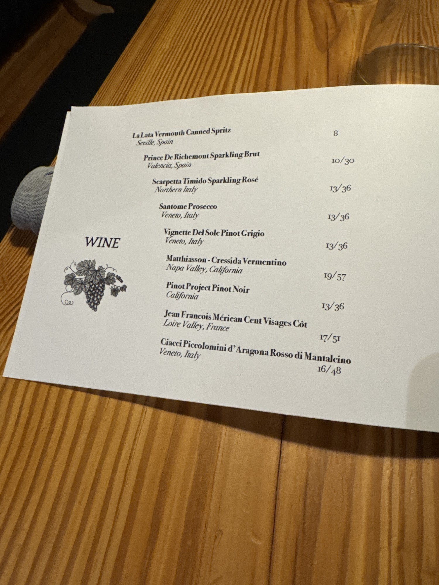 Carrigan's Public House Menu