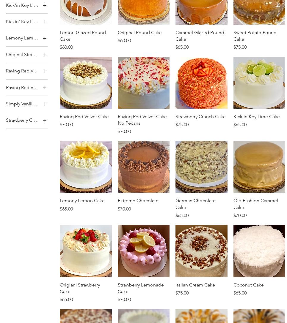 Sweet E's Delectables Menu