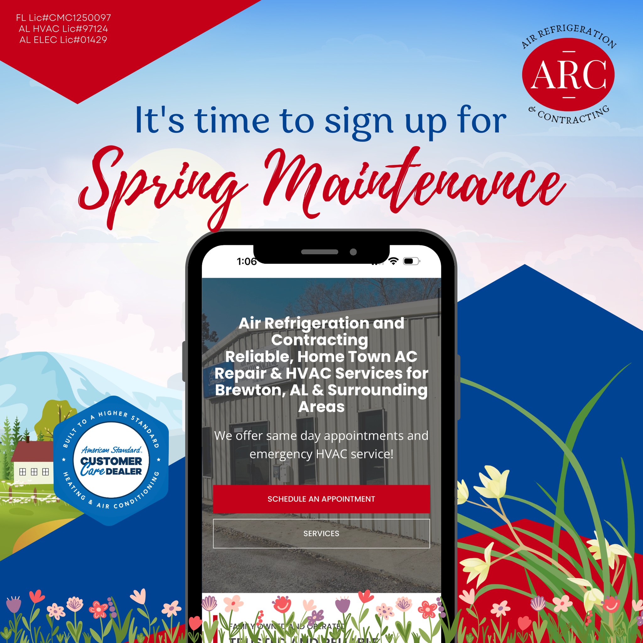 Air Refrigeration And Contracting 439 St Nicholas Ave, Brewton Alabama 36426