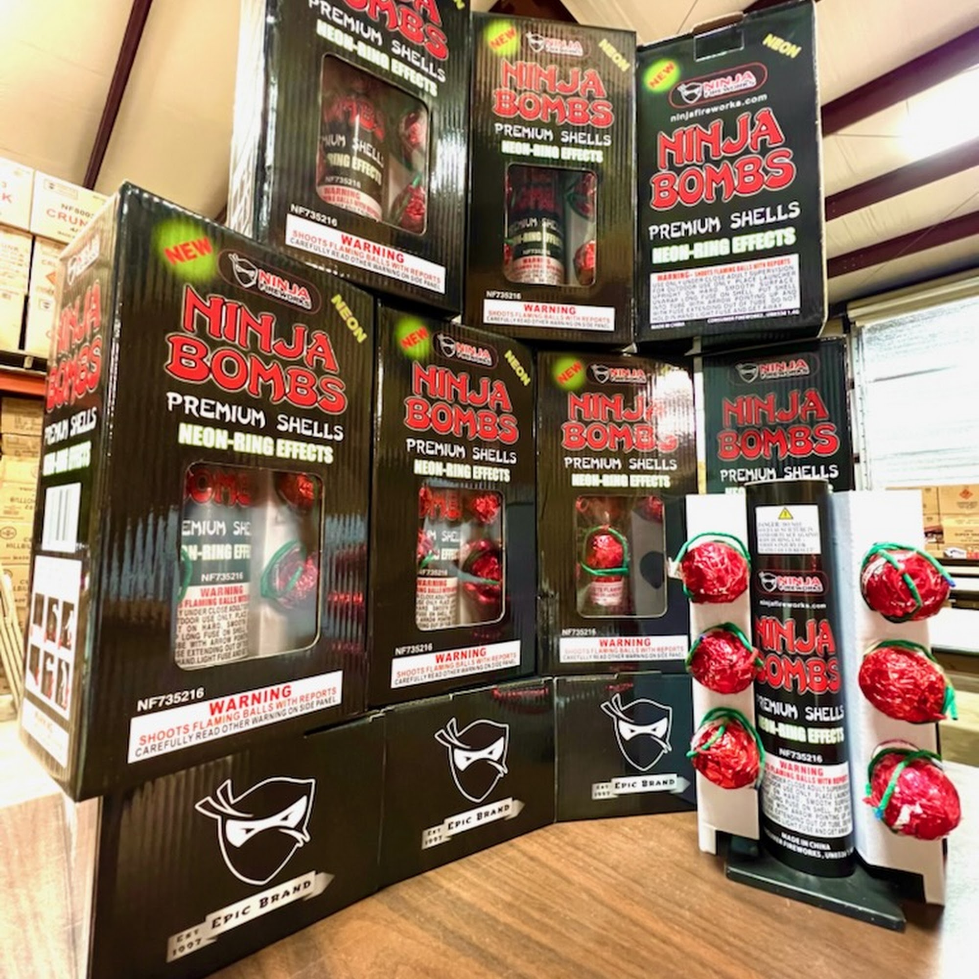 Ninja Fireworks Cottondale