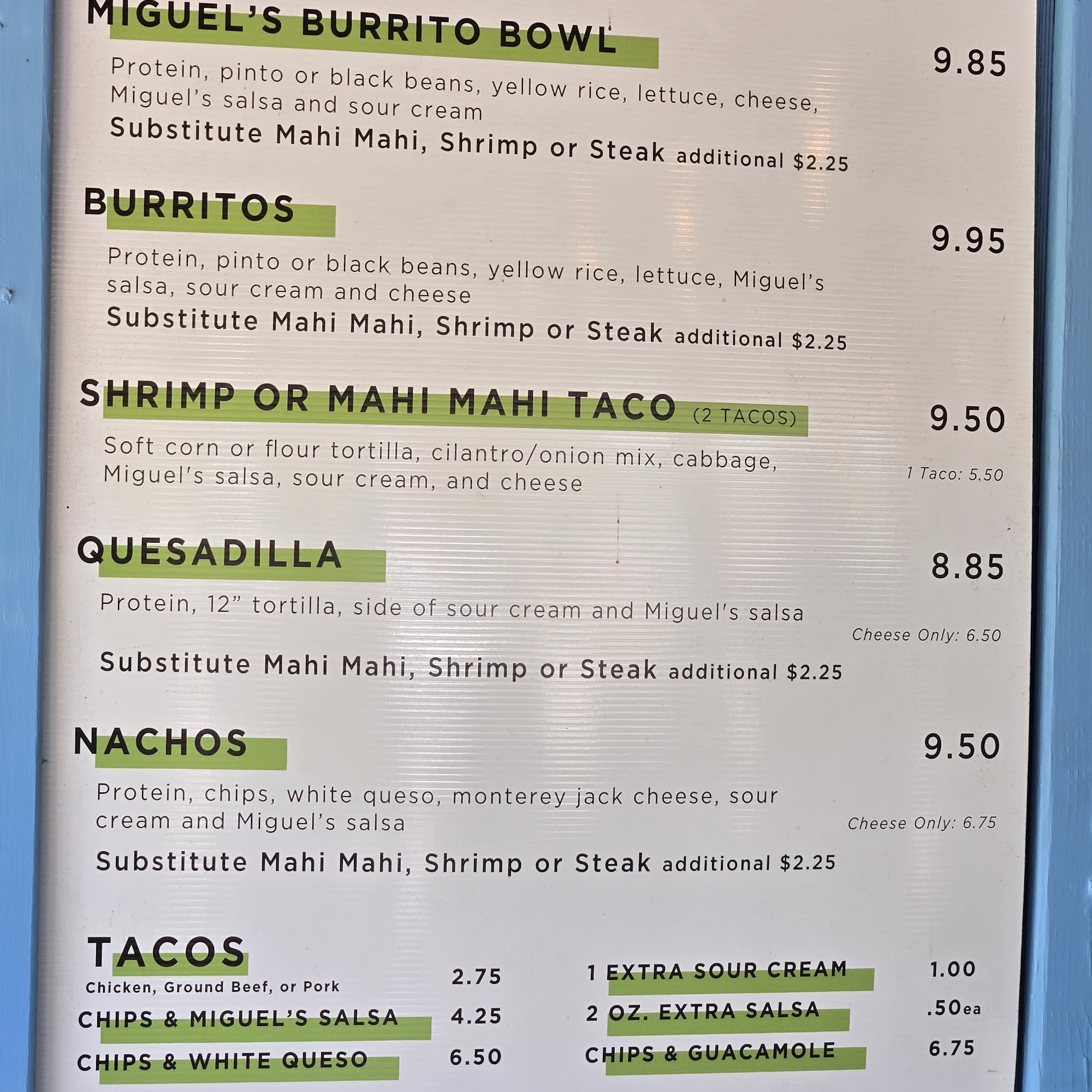 Miguel's Beach'n Baja Dauphin Island