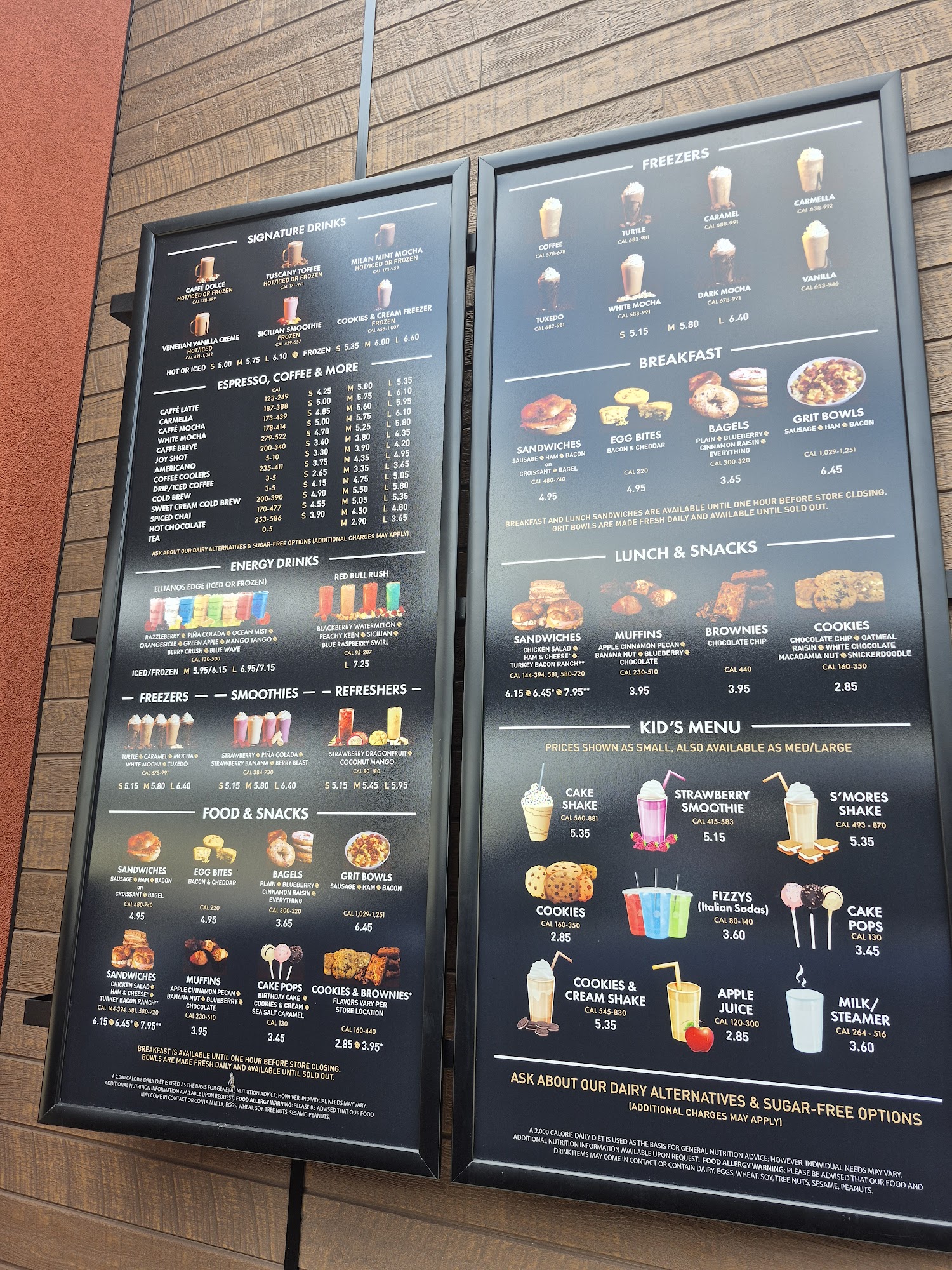 Ellianos Coffee Dothan Menu