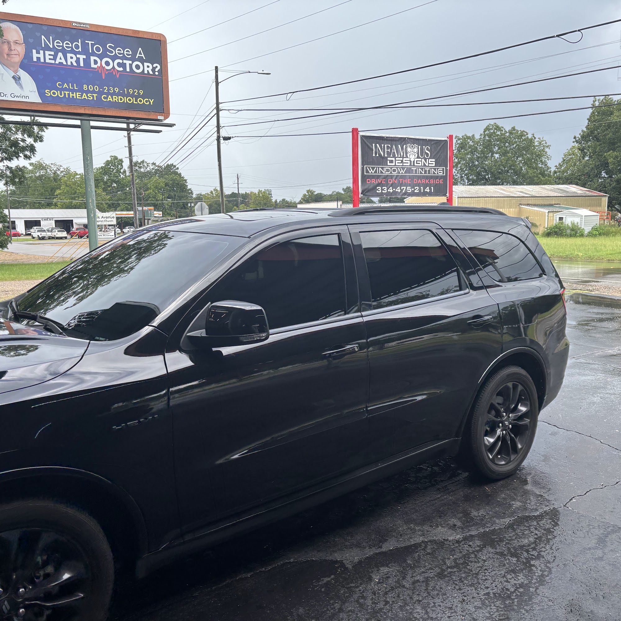 Infamous Designs Window Tinting 314 E Park Ave, Enterprise Alabama 36330