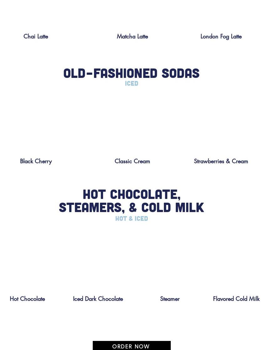 Parlor Doughnuts Menu