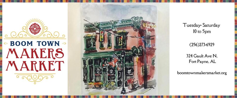 Boom Town Makers Market