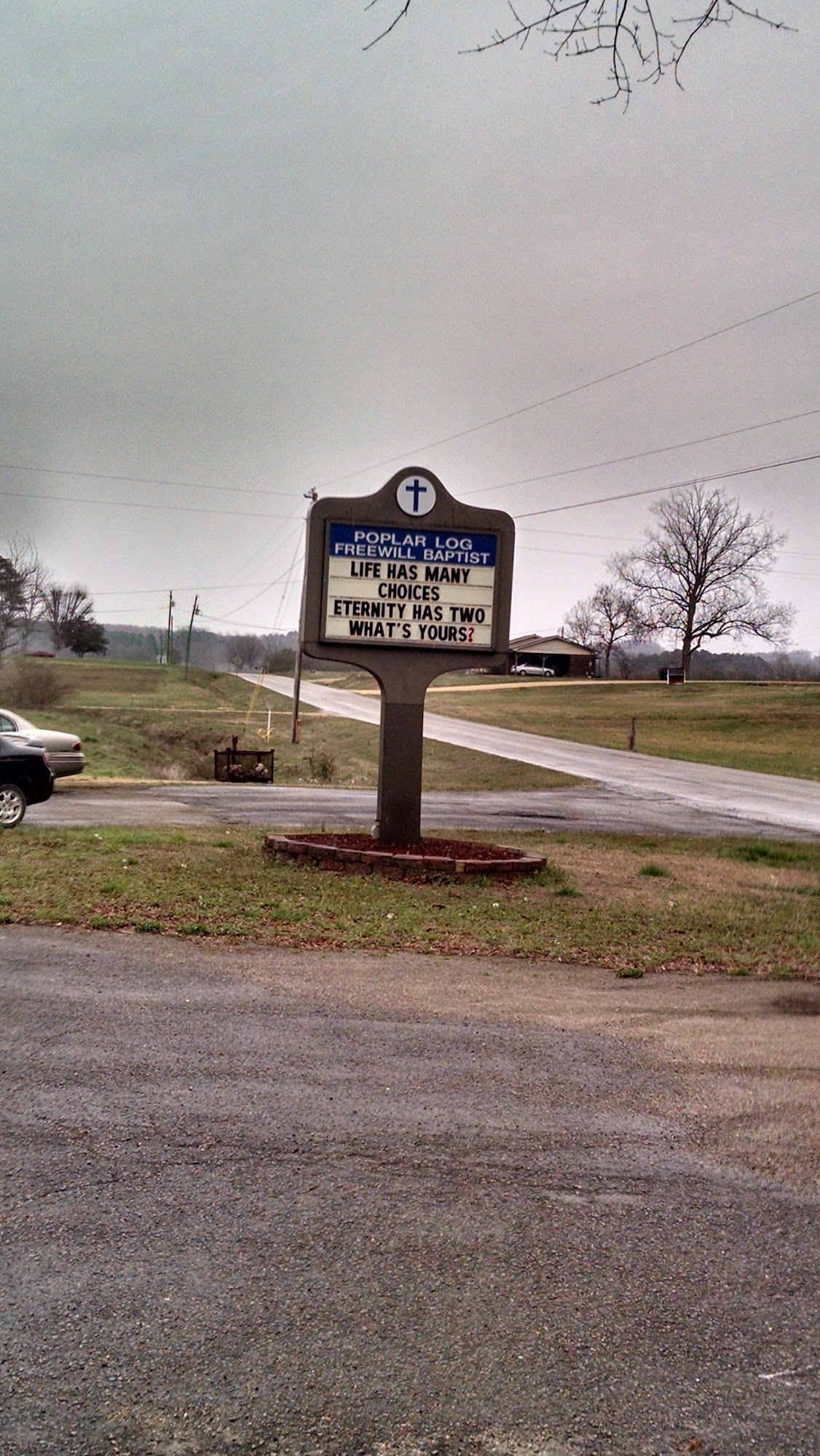 Poplar Log Free Will Baptist Church Hamilton