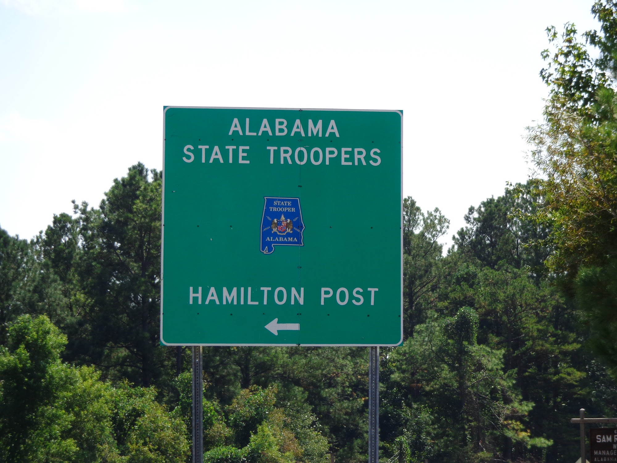 Alabama State Trooper Hamilton