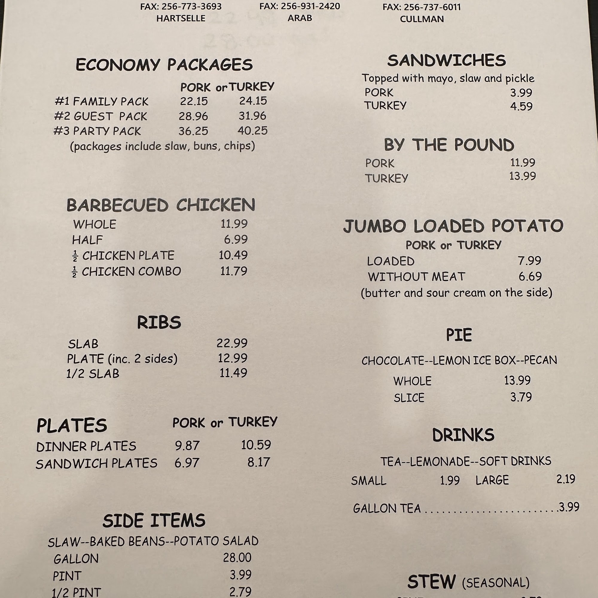 Southern Hickory Barbecue Hartselle