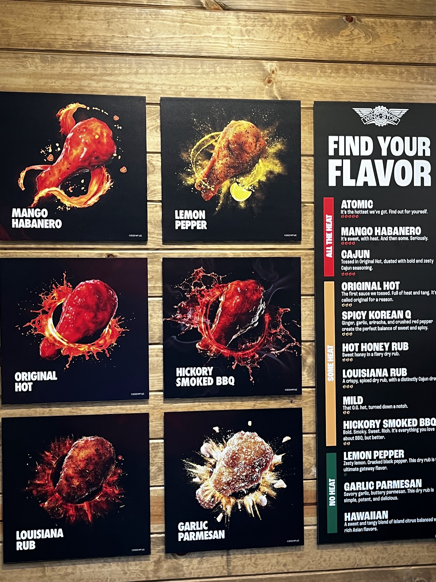 Wingstop Menu