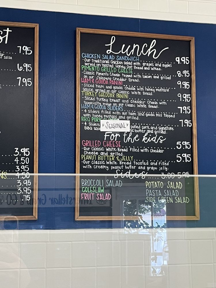 Little Dipper Bakery and Cafe Menu