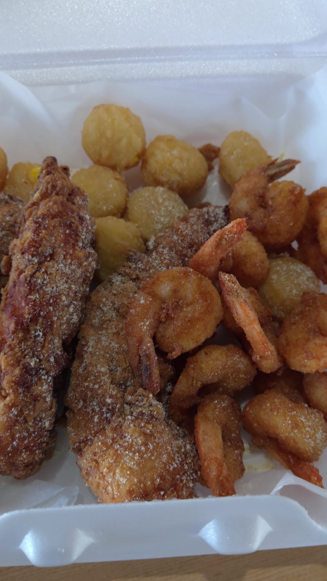 Jaws Hot Chicken and Seafood Weibel Menu