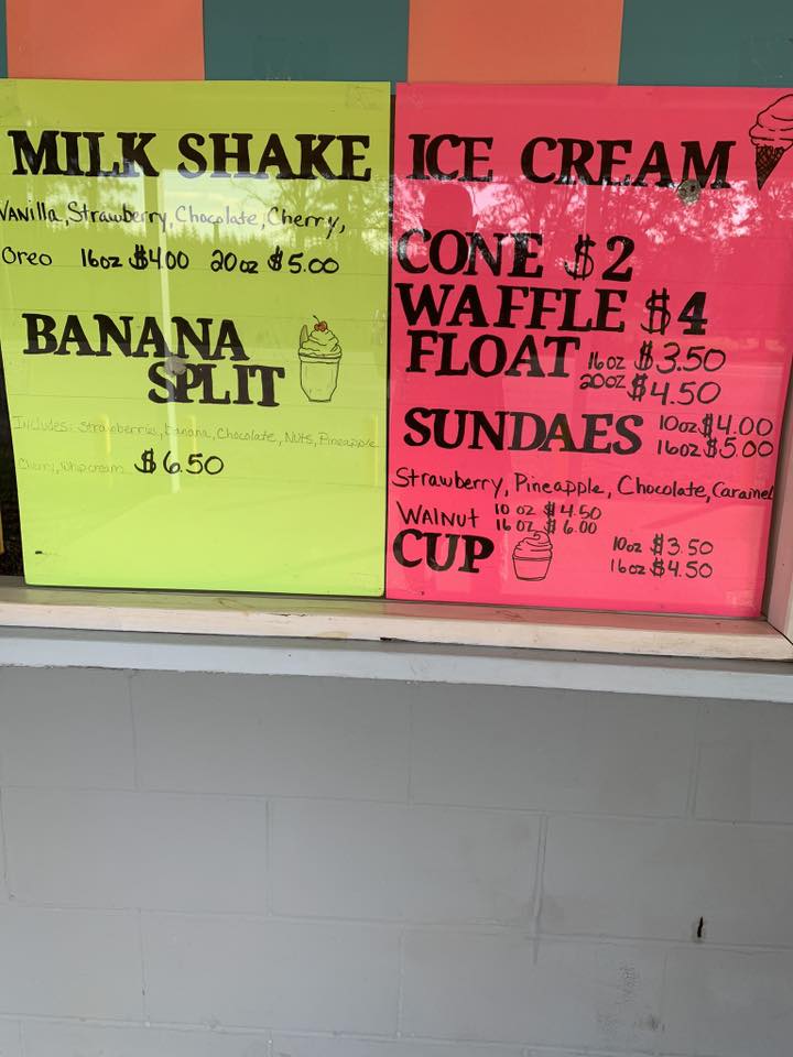 Millry Drive In Menu
