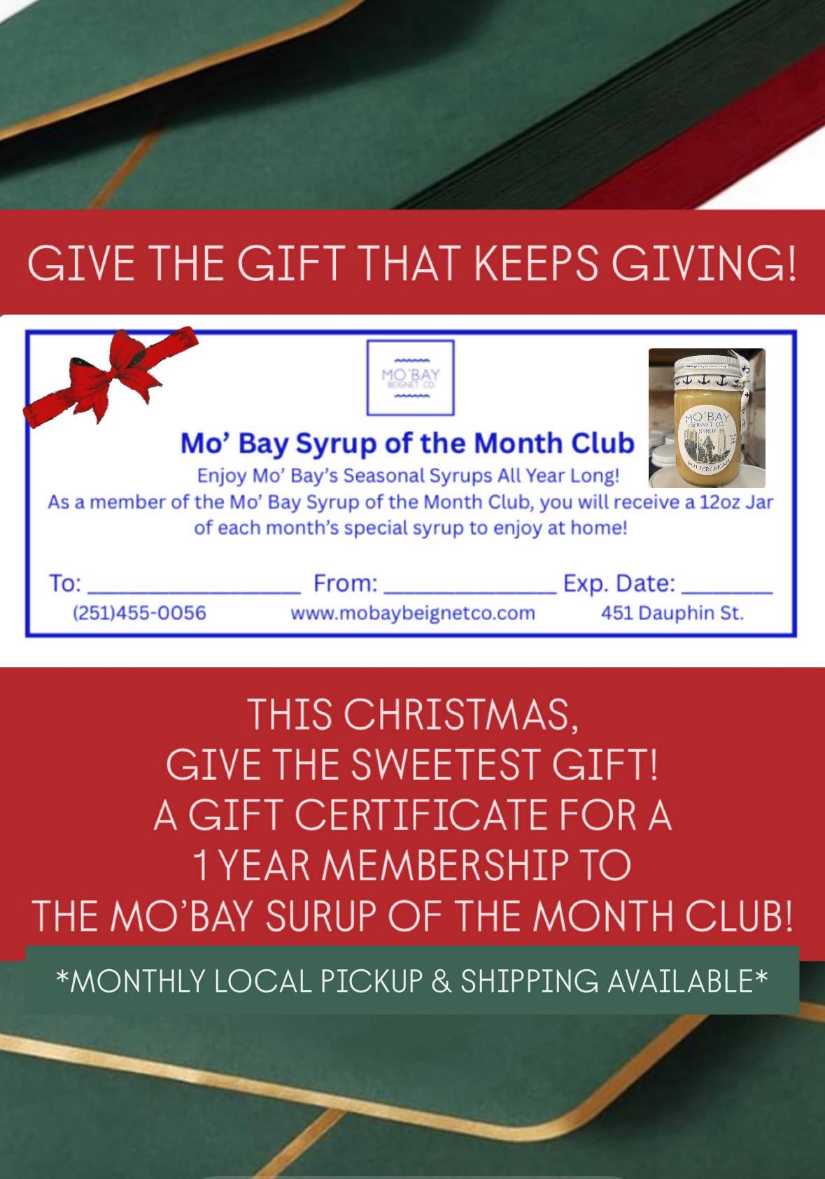 Mo' Bay Beignet Co. Mobile