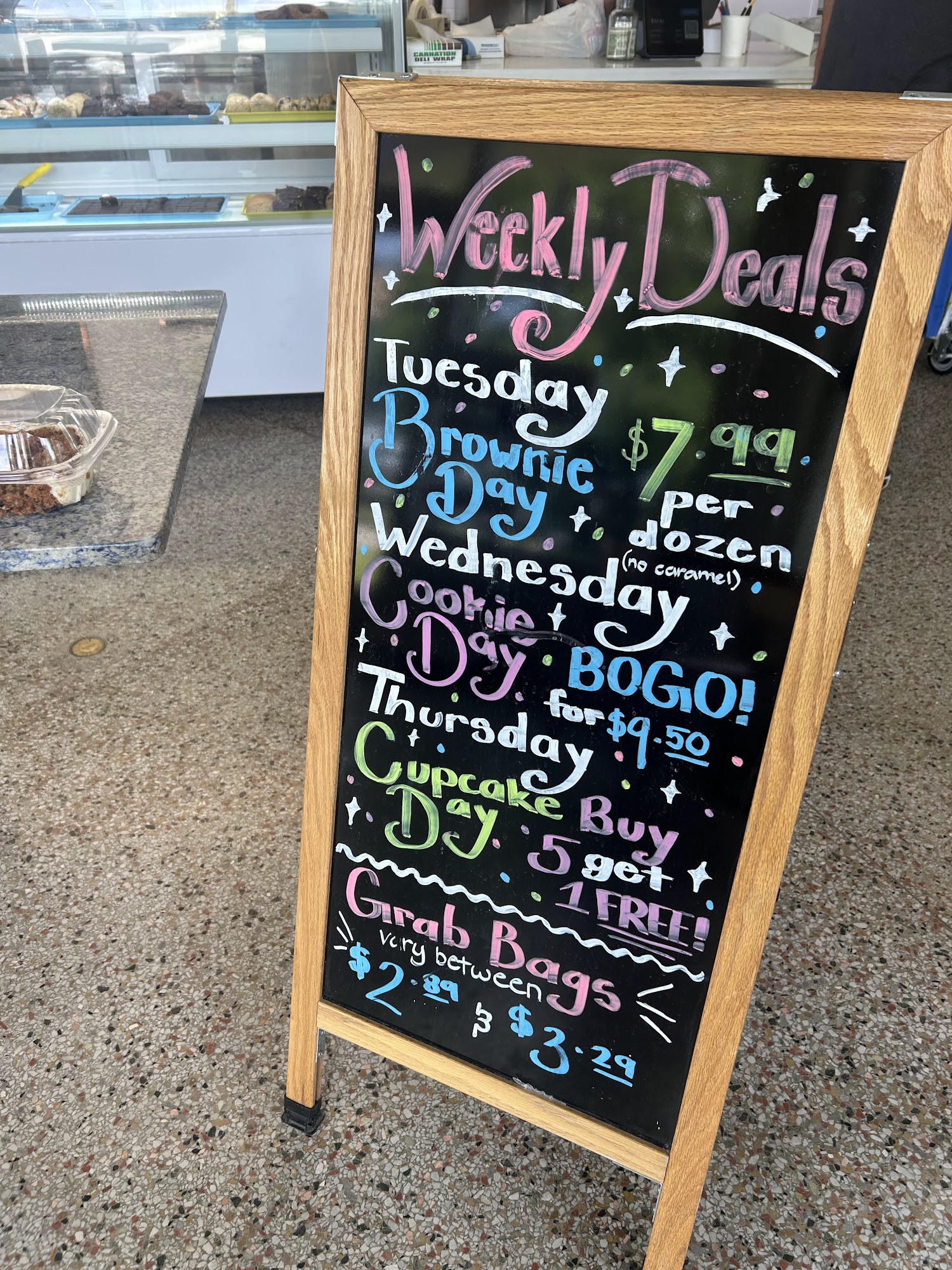 Pollman's Bake Shop Menu