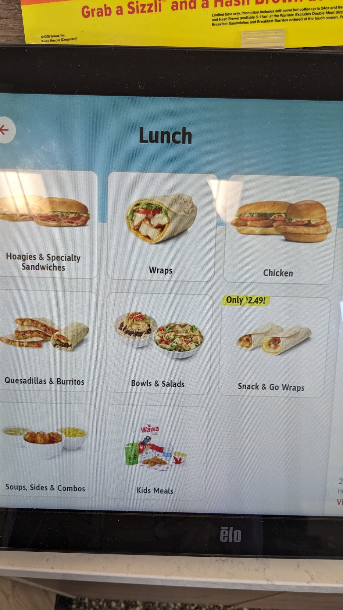 Wawa Menu