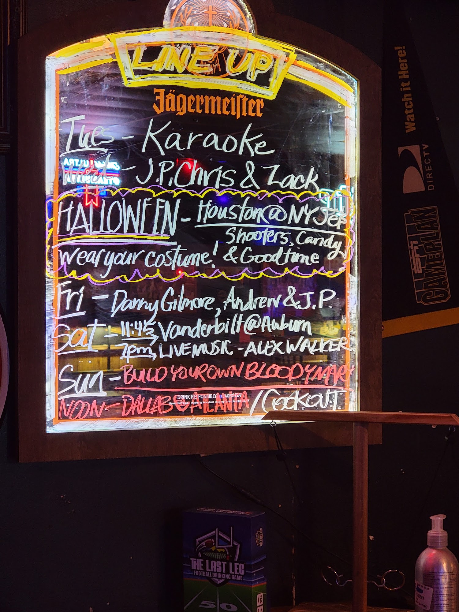 Players Sports Bar Inc Menu