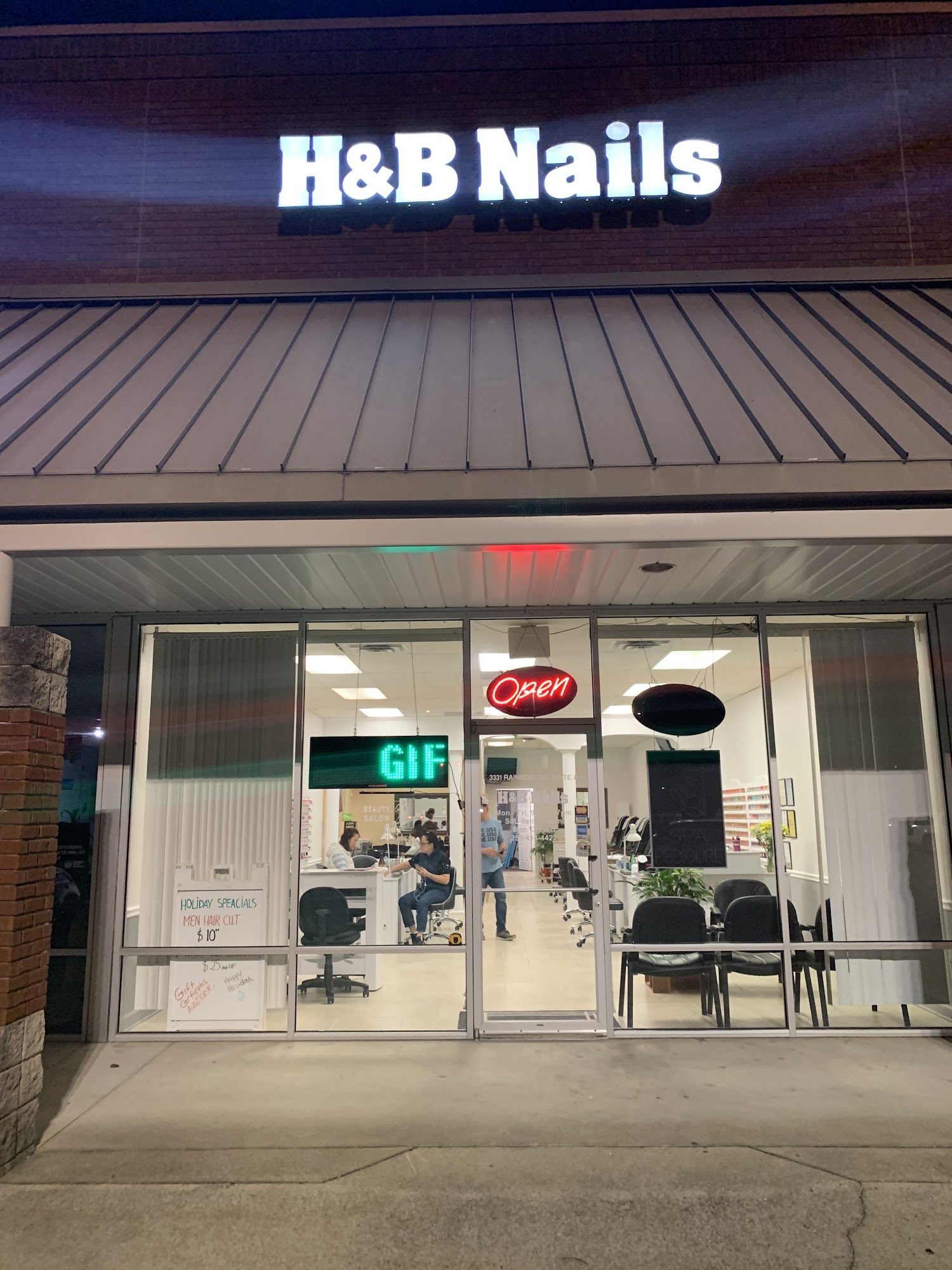 H & B Nails 3331 Rainbow Dr Suite B, Rainbow City Alabama 35906