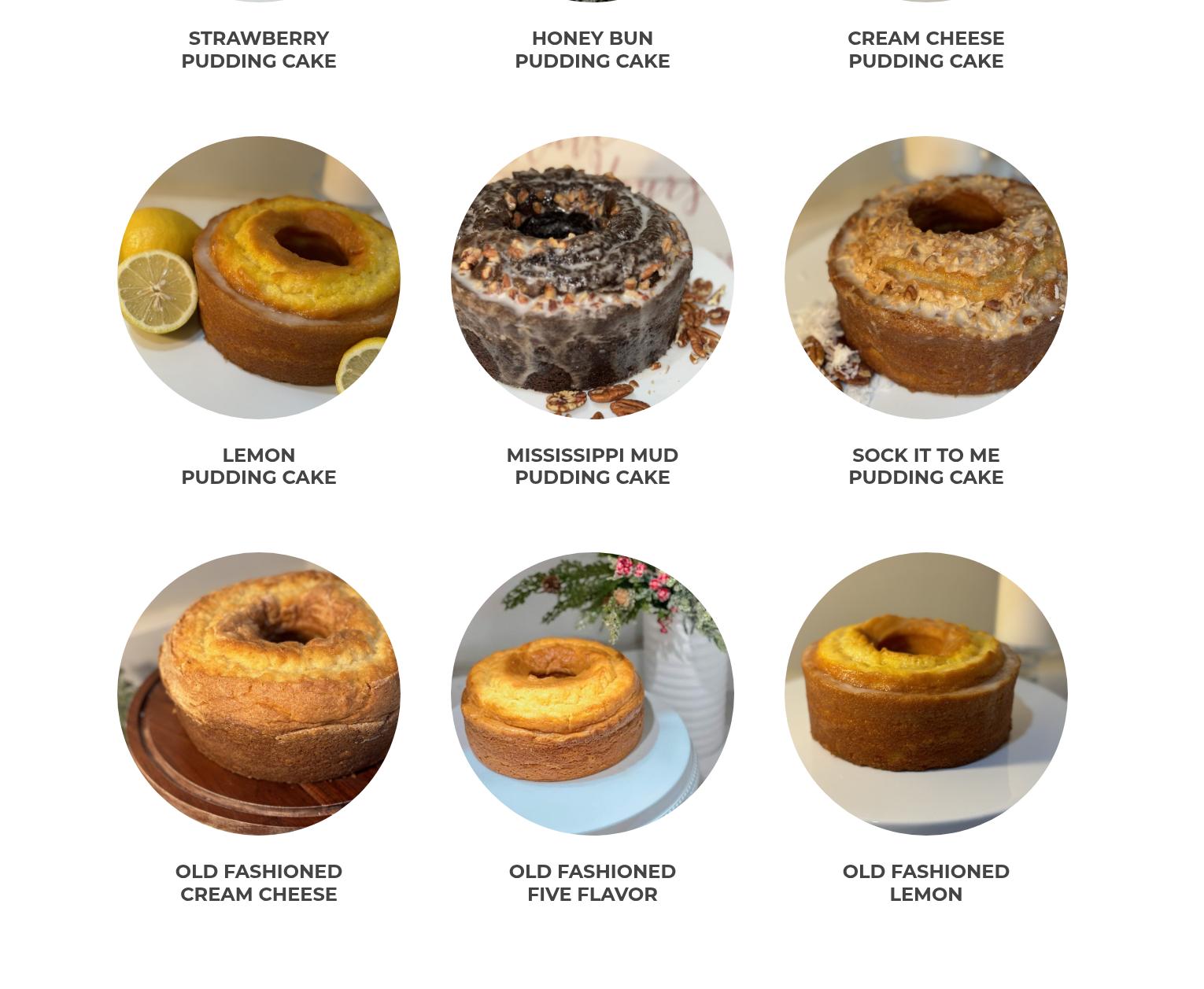 Coffee Baking, LLC Menu