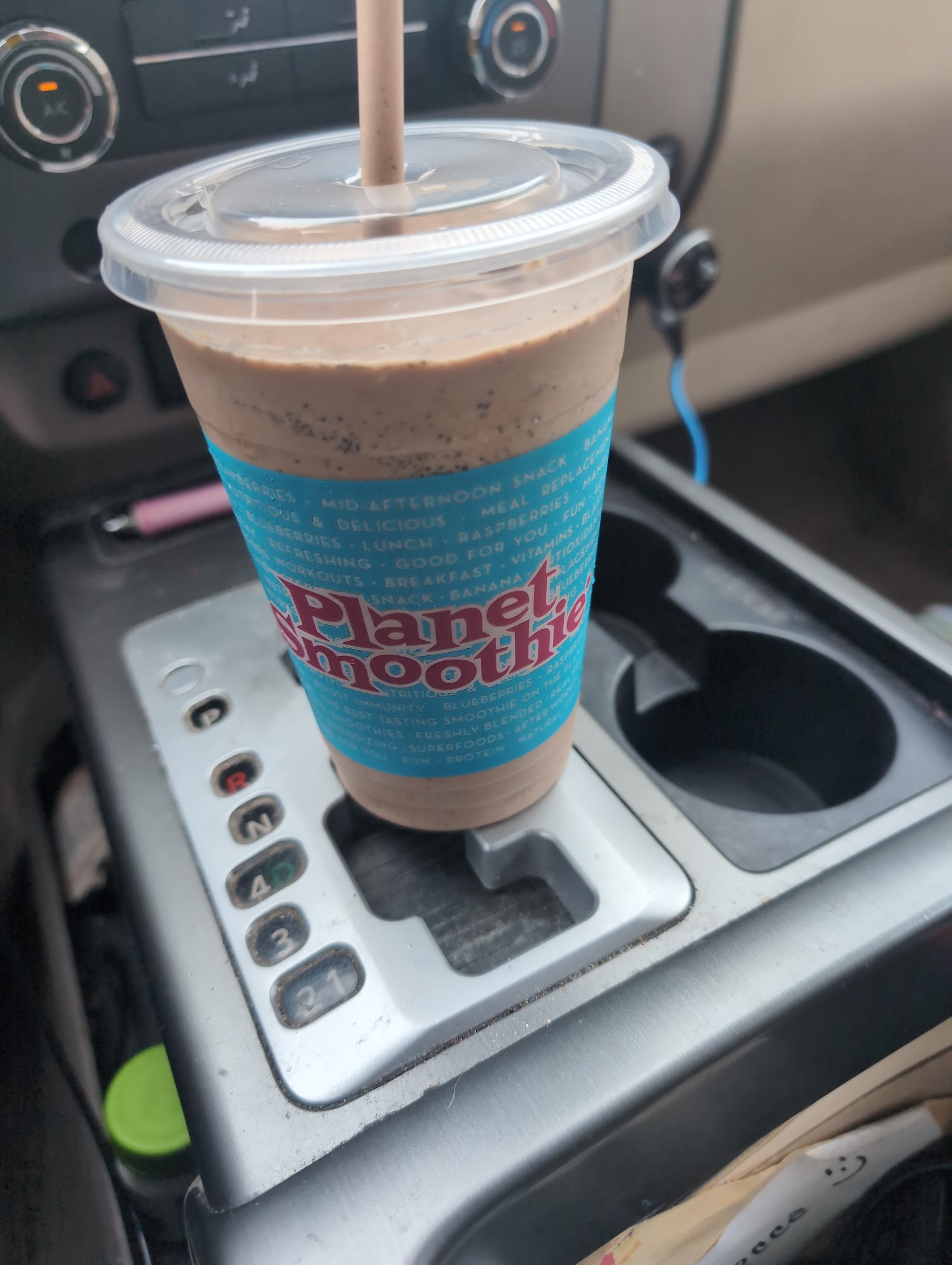 Planet Smoothie Menu