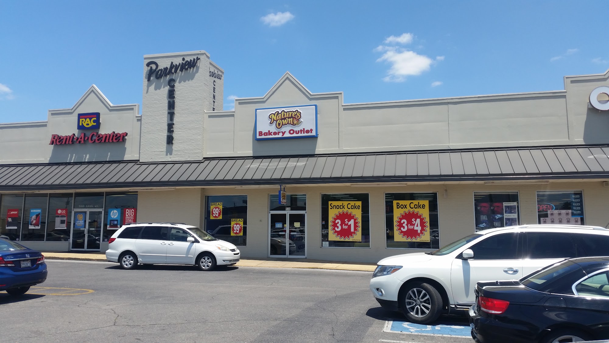 Nature's Own Bakery Outlet Menu