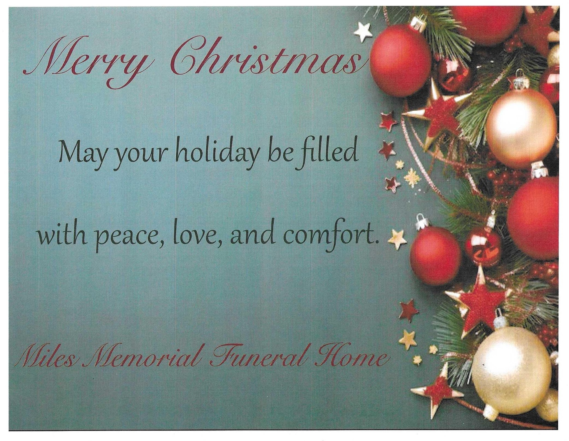 Miles Funeral Home Winfield