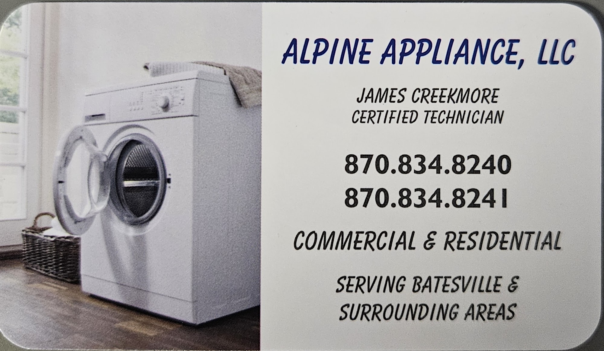 Alpine Appliance, LLC Batesville
