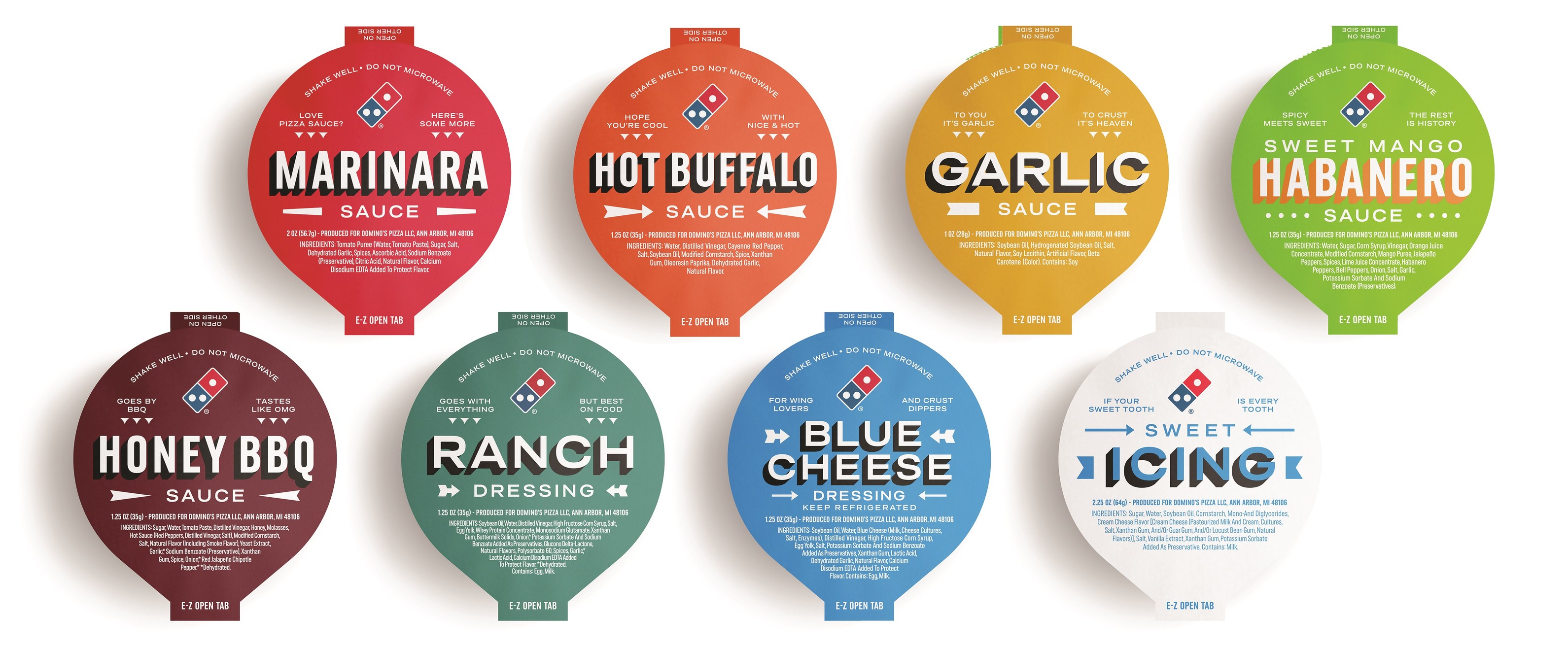 Domino's Pizza Menu