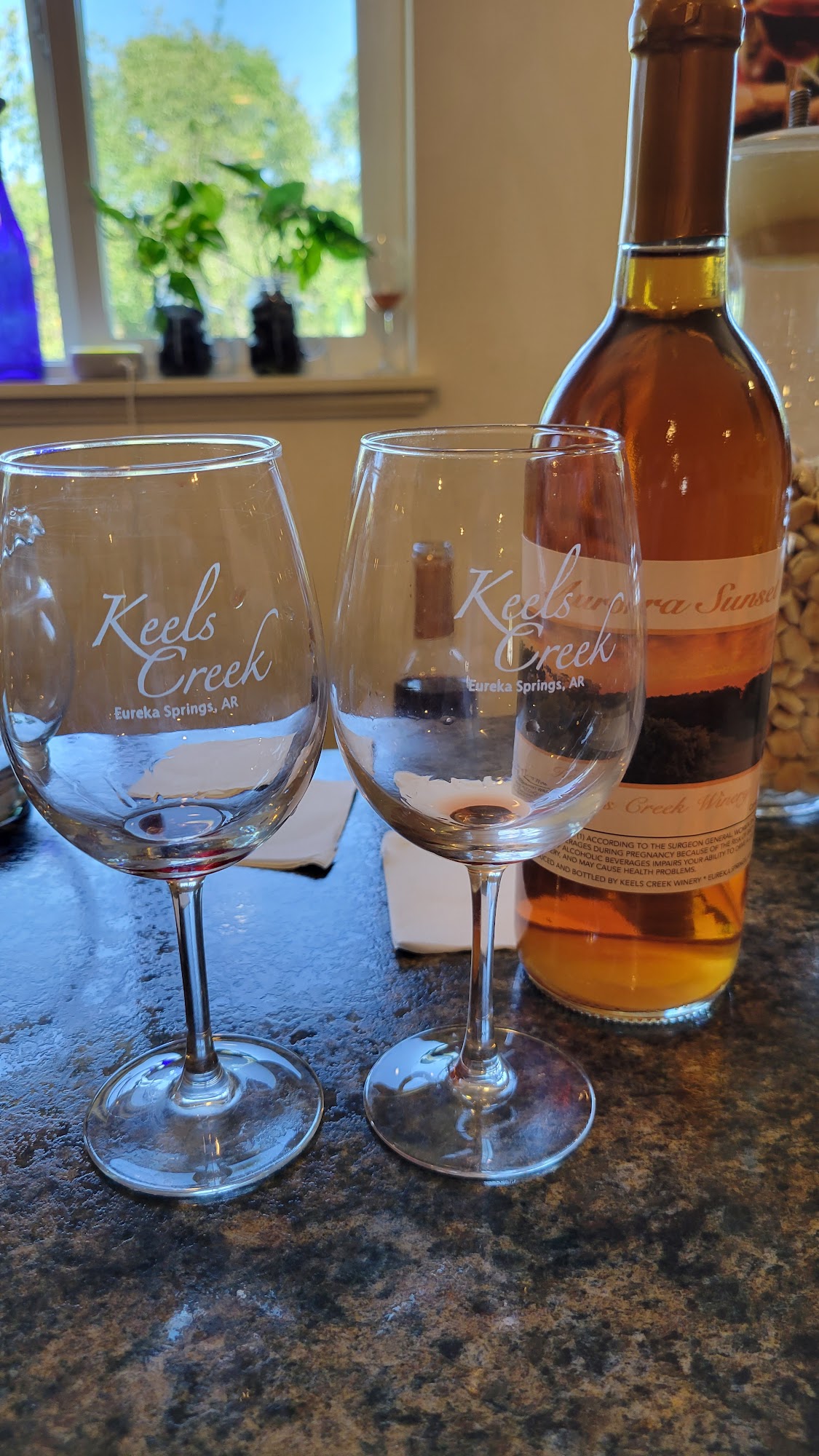 Keels Creek Winery Menu