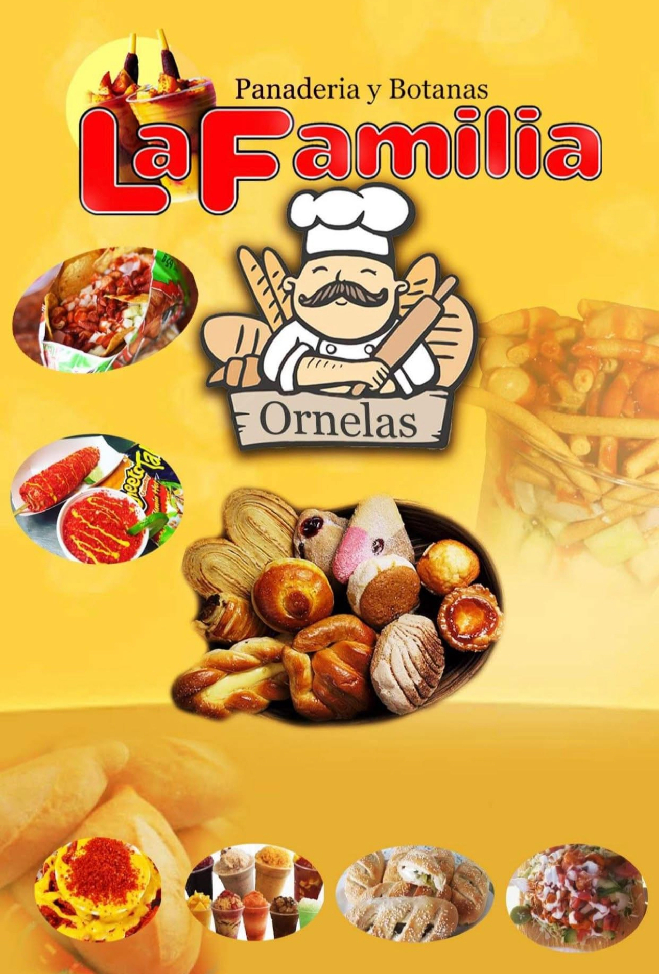 Panaderia y Botanas La Familia Menu