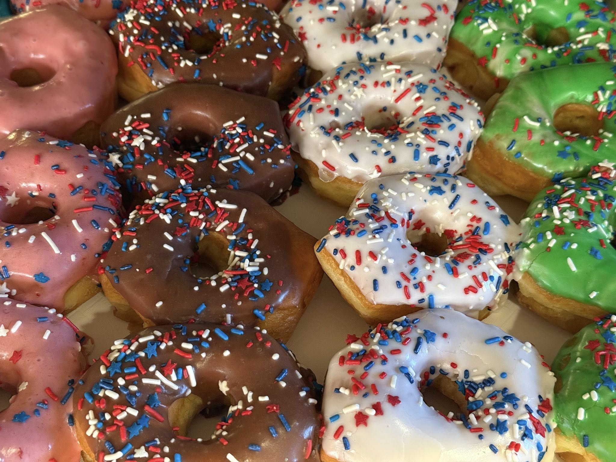 Golden Raised Donuts: Park Avenue Hot Springs