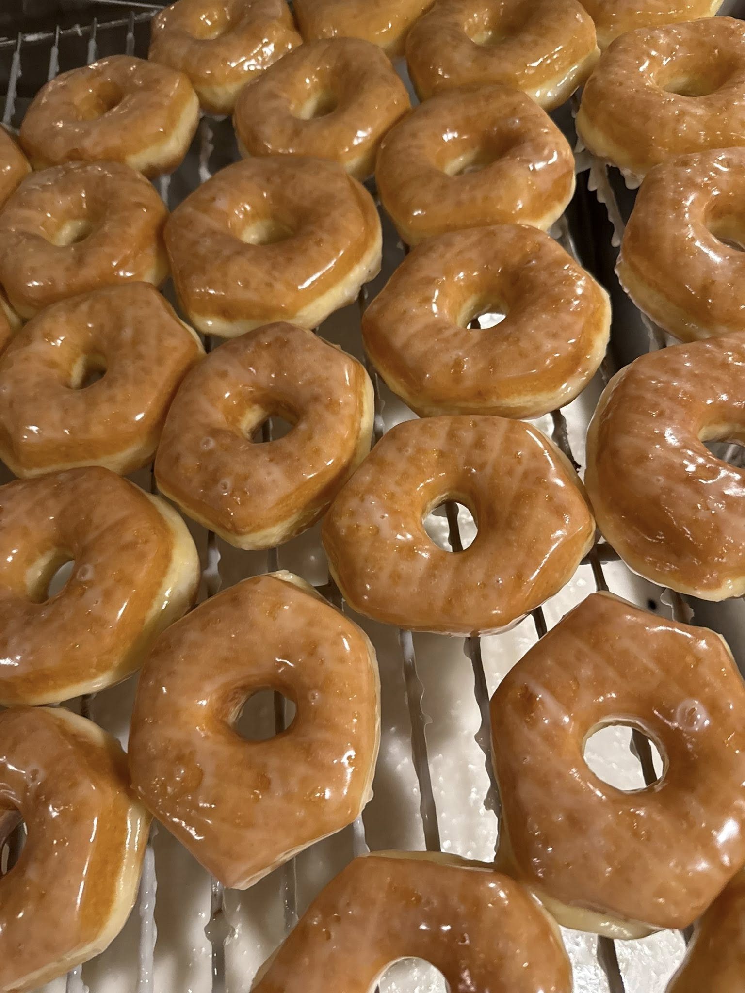 Golden Raised Donuts: Park Avenue Hot Springs