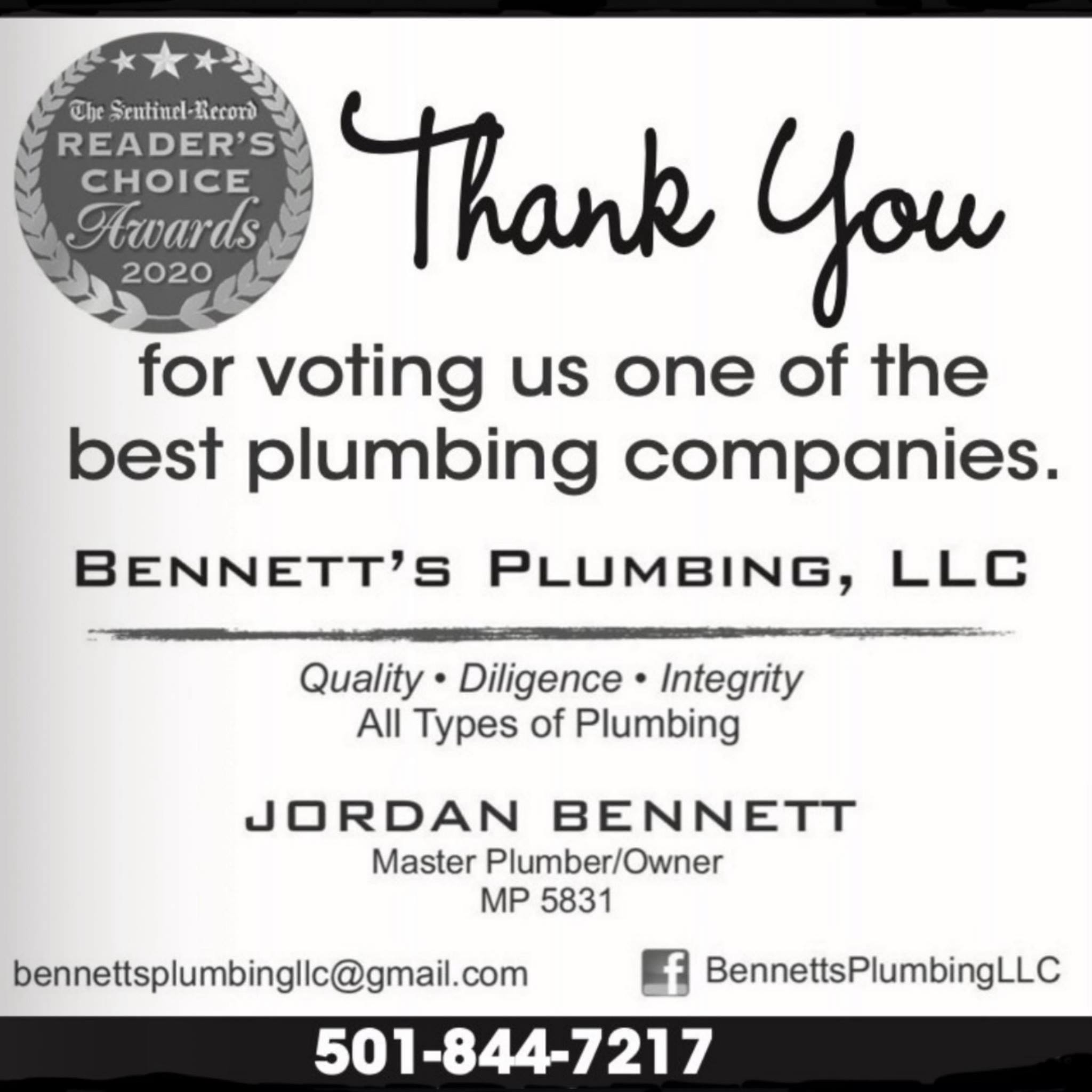 Bennett's Christian Plumbing