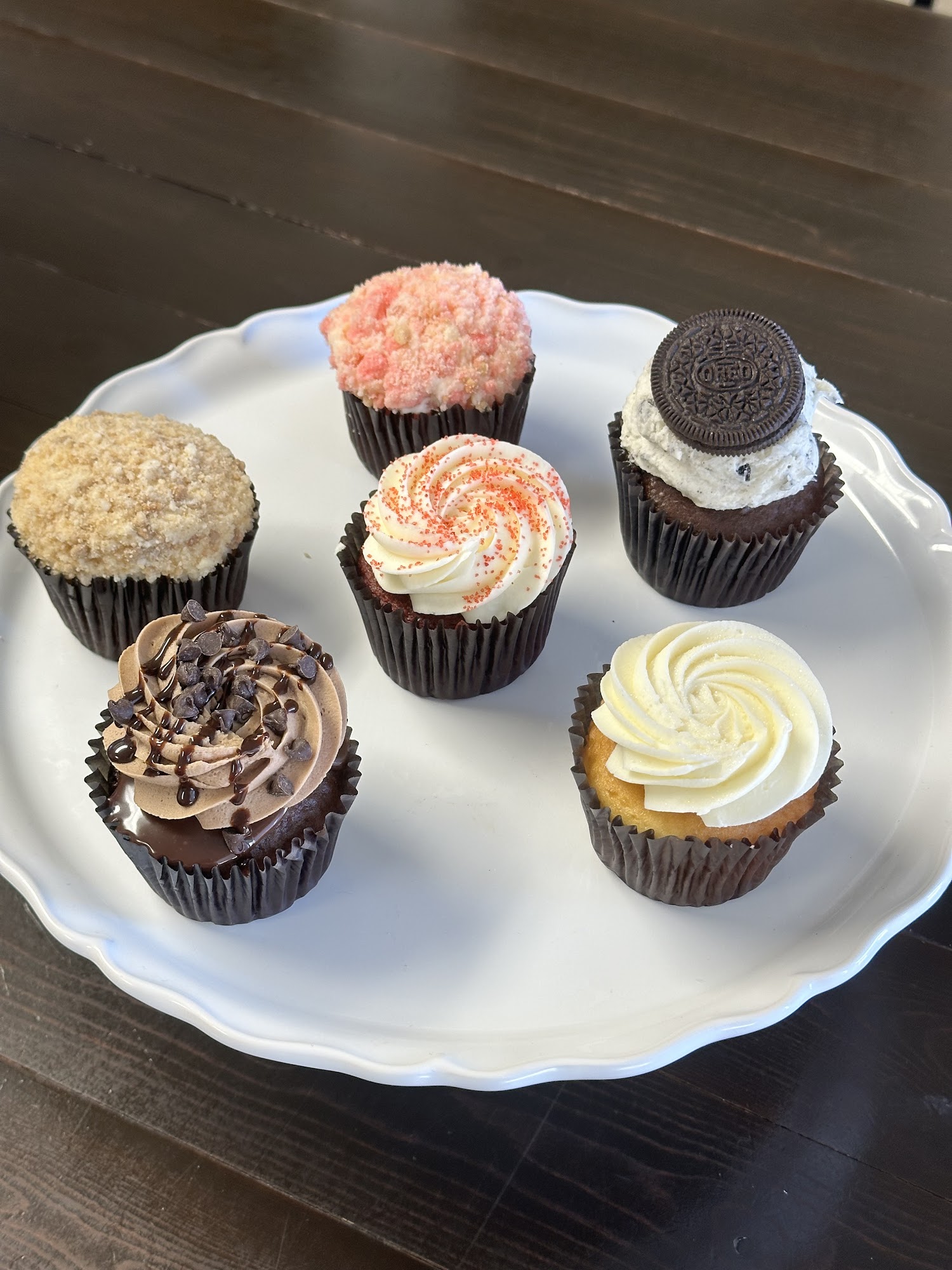 QT Cupcakes and More Menu