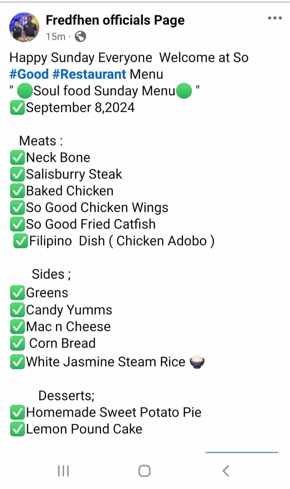 Photo credit: Facebook