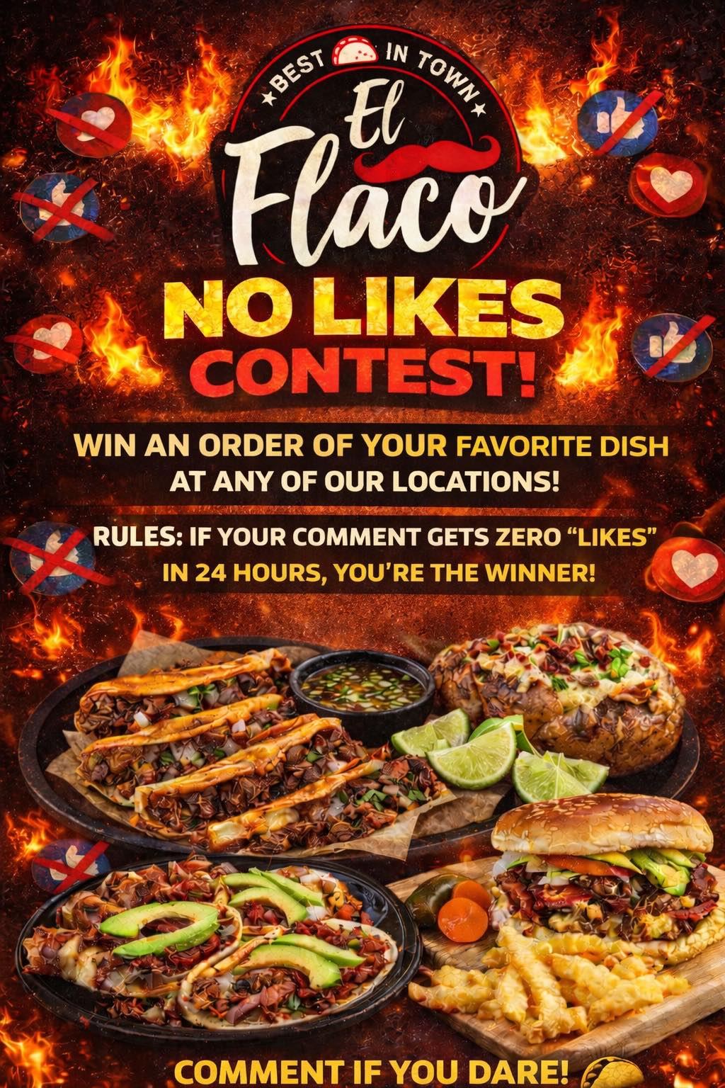 Taqueria Tacos El Flaco NLR 3301 Pike Ave, North Little Rock
