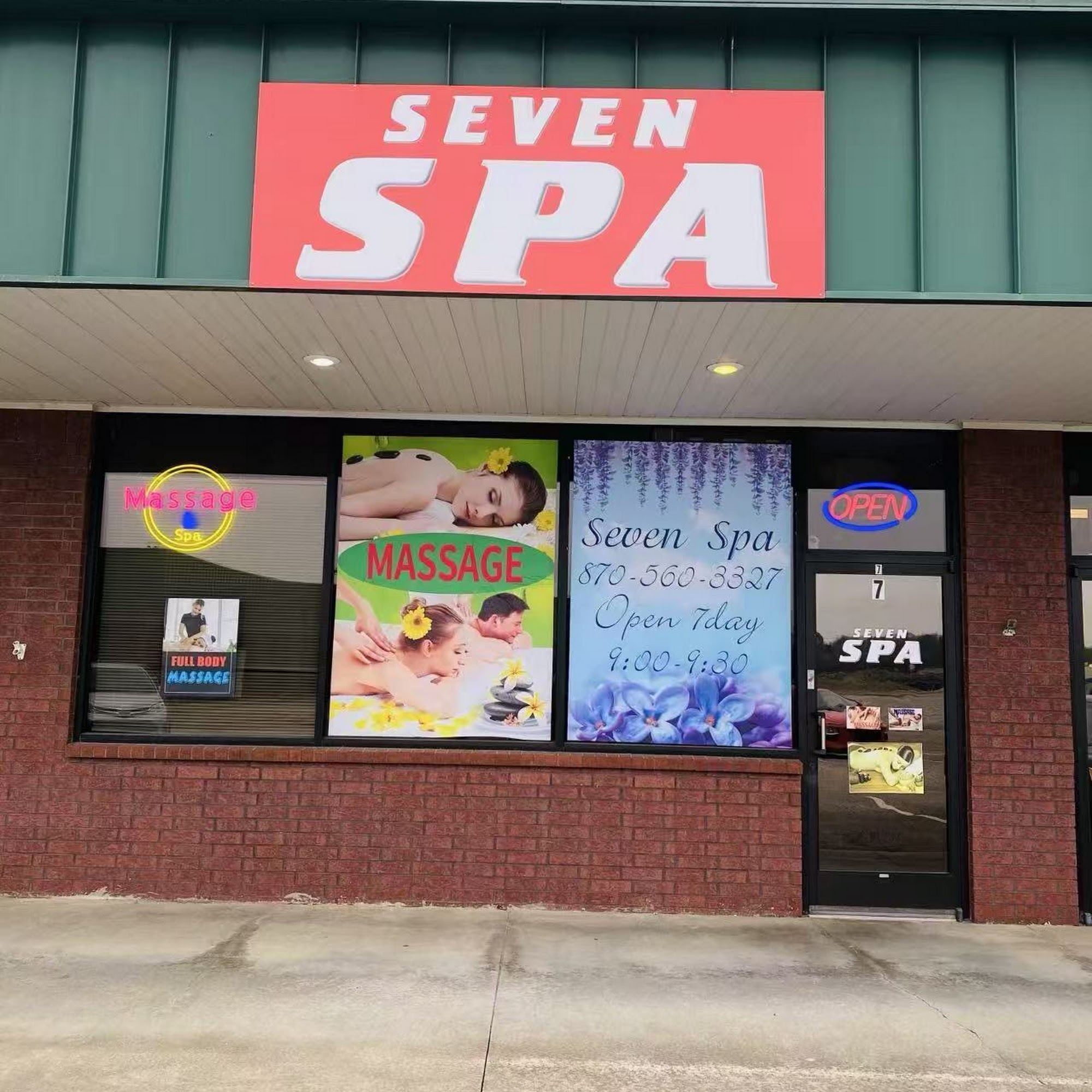Seven Spa 211 N 23rd St Unit 7, Paragould Arkansas 72450