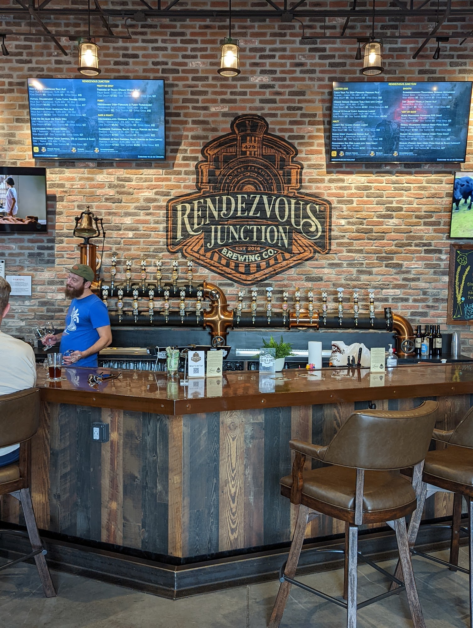 Rendezvous Junction Brewing Co. Menu