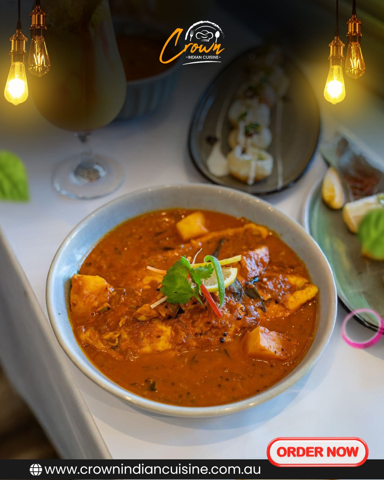 Crown Indian Restaurant 11182 US-167, Sheridan