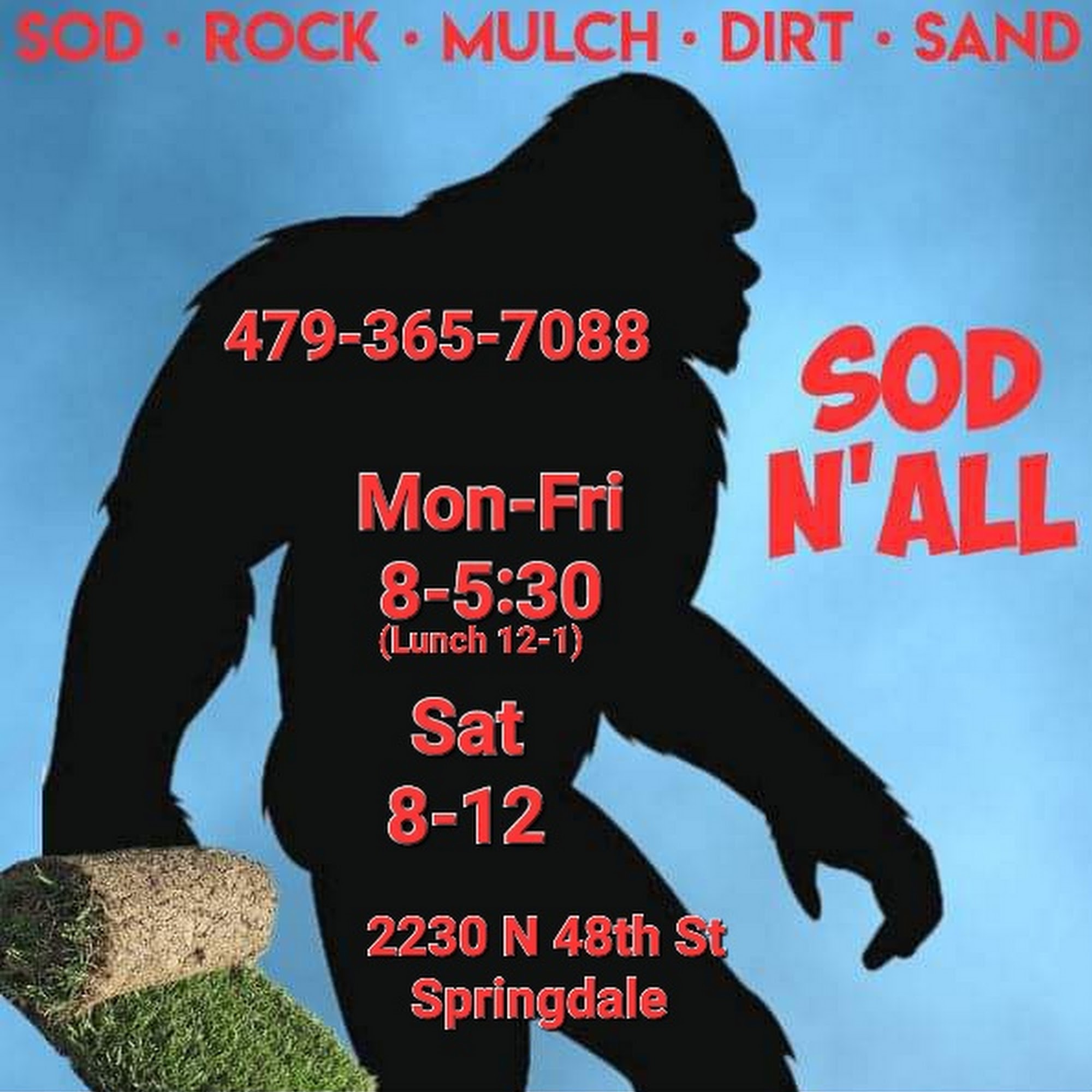 SOD N'ALL Springdale