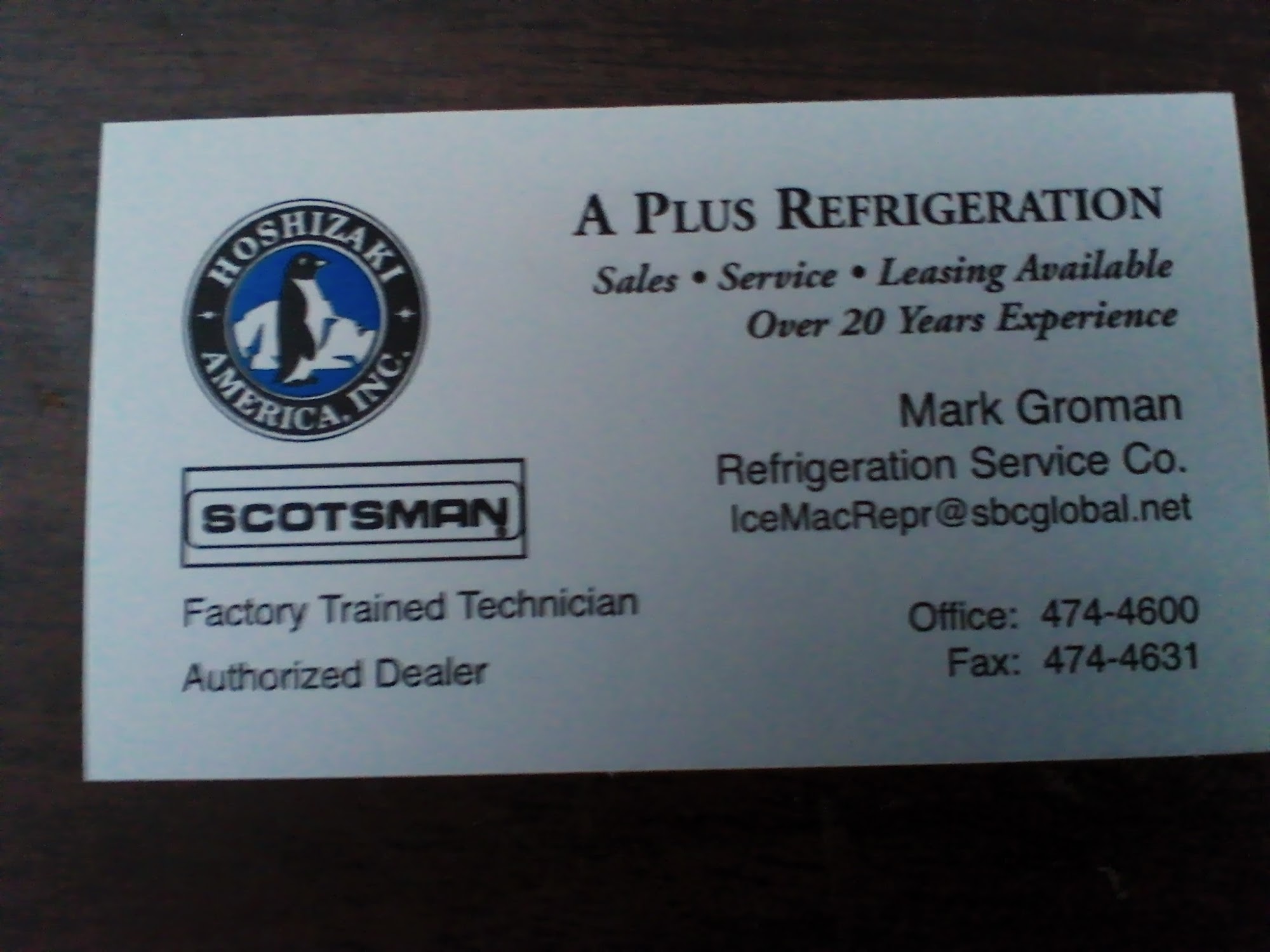 A Plus Refrigeration Van Buren