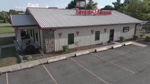 Simple Simon's Pizza Menu